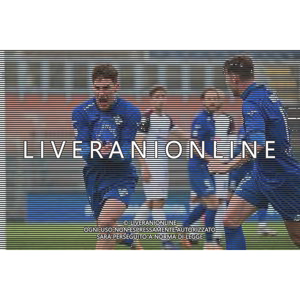 ¬© TVRG Alessandro Gabrielloni (Como) esulta dopo il gol del 3 a 1 Como vs Pontedera Campionato Serie C girone A - 33a giornata Como 27-03-2021 Stadio Giuseppe Sinigaglia foto Roberto Garavaglia/ag. Aldo Liverani sas / AGENZIA ALDO LIVERANI SAS