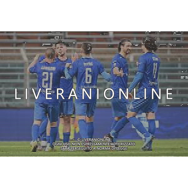 ¬© TVRG esultanza Como dopo il gol del 4 a 2 Como vs Pontedera Campionato Serie C girone A - 33a giornata Como 27-03-2021 Stadio Giuseppe Sinigaglia foto Roberto Garavaglia/ag. Aldo Liverani sas / AGENZIA ALDO LIVERANI SAS