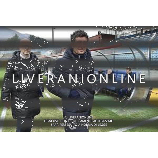 © TVRG Giacomo Gattuso allenatore Como Como vs Pontedera Campionato Serie C girone A - 33a giornata Como 27-03-2021 Stadio Giuseppe Sinigaglia foto Roberto Garavaglia/ag. Aldo Liverani sas