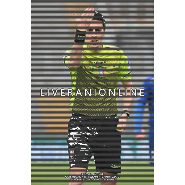 © TVRG l\'arbitro Michele Delrio di Reggio Emilia Como vs Pontedera Campionato Serie C girone A - 33a giornata Como 27-03-2021 Stadio Giuseppe Sinigaglia foto Roberto Garavaglia/ag. Aldo Liverani sas