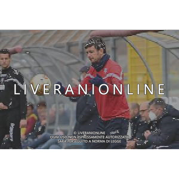 © TVRG Giacomo Gattuso allenatore Como Como vs Pontedera Campionato Serie C girone A - 33a giornata Como 27-03-2021 Stadio Giuseppe Sinigaglia foto Roberto Garavaglia/ag. Aldo Liverani sas