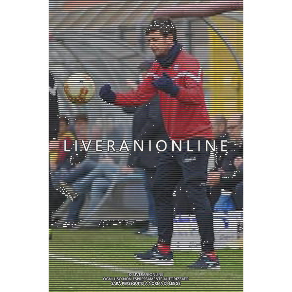 © TVRG Giacomo Gattuso allenatore Como Como vs Pontedera Campionato Serie C girone A - 33a giornata Como 27-03-2021 Stadio Giuseppe Sinigaglia foto Roberto Garavaglia/ag. Aldo Liverani sas