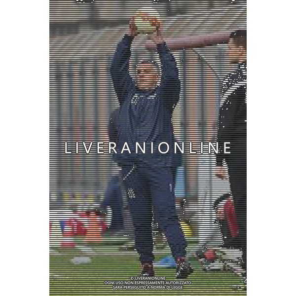 © TVRG Ivan Maraia allenatore Pontedera Como vs Pontedera Campionato Serie C girone A - 33a giornata Como 27-03-2021 Stadio Giuseppe Sinigaglia foto Roberto Garavaglia/ag. Aldo Liverani sas