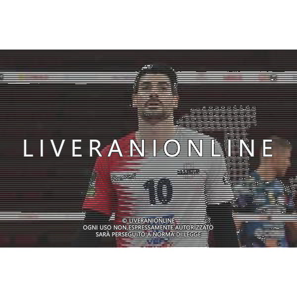 Cerquiglinio/LMedia - Playoff - Semifinali - Sir Safety Conad Perugia vs Vero Volley Monza - Campionato di Volley Superlega Serie A 2020/2021 27 marzo 2021 - Pala Barton, Perugia, Italia Nella foto: lanza filippo (n.10 vero volley monza) @Cerquiglinio/LMedia/ AGENZIA ALDO LIVERANI SAS