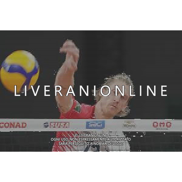 Cerquiglinio/LMedia - Playoff - Semifinali - Sir Safety Conad Perugia vs Vero Volley Monza - Campionato di Volley Superlega Serie A 2020/2021 27 marzo 2021 - Pala Barton, Perugia, Italia Nella foto: holt maxwell philip (n.12 vero volley monza) @Cerquiglinio/LMedia/ AGENZIA ALDO LIVERANI SAS