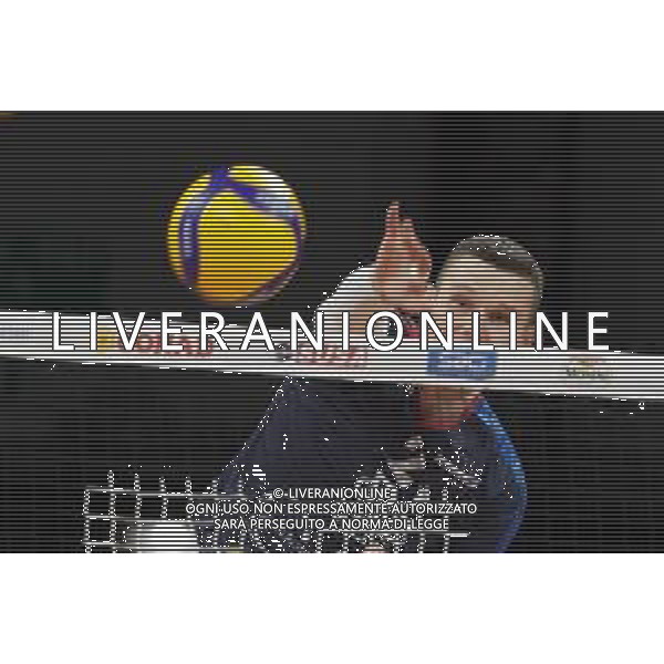 Cerquiglinio/LMedia - Playoff - Semifinali - Sir Safety Conad Perugia vs Vero Volley Monza - Campionato di Volley Superlega Serie A 2020/2021 27 marzo 2021 - Pala Barton, Perugia, Italia Nella foto: mdavyskiba vlad 8n.21 vero volley monza) @Cerquiglinio/LMedia/ AGENZIA ALDO LIVERANI SAS