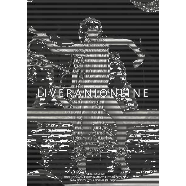 RETROSPETTIVA NADIA CASSINI PSEUDONIMO DI GIANNA LOU MULLER ATTRICE-SHOW GIRL CANTANTE NELLA FOTO NADIA CASSINI NELL\'ANNO 1983 A CANALE 5 AG ALDO LIVERANI SAS