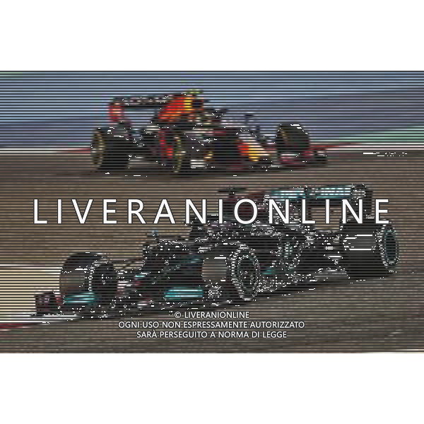 Lewis Hamilton (GBR) Mercedes AMG F1 W12. 28.03.2021. Formula 1 World Championship, Rd 1, Bahrain Grand Prix, Sakhir, Bahrain, Race Day. - www.xpbimages.com, EMail: requests@xpbimages.com © Copyright: Charniaux / XPB Images/ AGENZIA ALDO LIVERANI SAS - ITALY ONLY EDITORIAL USE ONLY