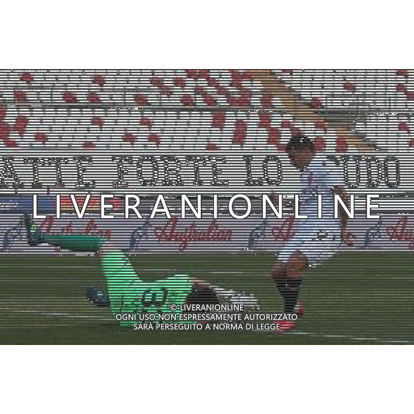 PADOVA - RAVENNA CAMPIONATO CALCIO SERIE C LEGA PRO 28.03.2021 NELLA FOTO CHIRICO E ALBERTONI IN PARATA ©PG / AGENZIA ALDO LIVERANI SAS