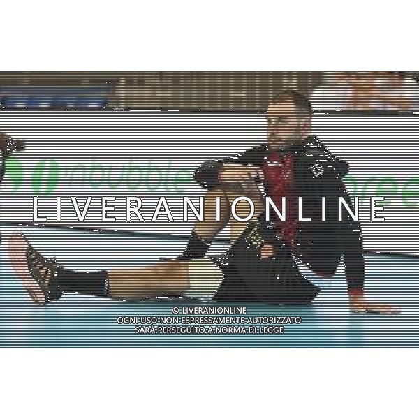 Bartomeolio/LMedia - Playoff - Semifinali - Cucine Lube Civitanova vs Itas Trentino - Campionato di Volley Superlega Serie A 2020/2021 28 marzo 2021 - Eurosuole Forum, Civitanova Marche, Italia Nella foto: Luciano De Cecco #15 (Cucine Lube Civitanova) @Bartomeolio/LMedia AG ALDO LIVERANI SAS