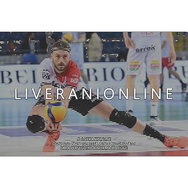 Bartomeolio/LMedia - Playoff - Semifinali - Cucine Lube Civitanova vs Itas Trentino - Campionato di Volley Superlega Serie A 2020/2021 28 marzo 2021 - Eurosuole Forum, Civitanova Marche, Italia Nella foto: Kamil Rychlicki #11 (Cucine Lube Civitanova) @Bartomeolio/LMedia AG ALDO LIVERANI SAS