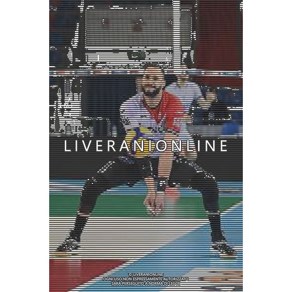 Bartomeolio/LMedia - Playoff - Semifinali - Cucine Lube Civitanova vs Itas Trentino - Campionato di Volley Superlega Serie A 2020/2021 28 marzo 2021 - Eurosuole Forum, Civitanova Marche, Italia Nella foto: Osmany Juantorena #5 (Cucine Lube Civitanova) @Bartomeolio/LMedia AG ALDO LIVERANI SAS