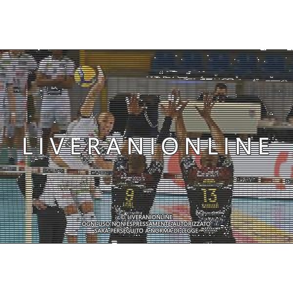 Bartomeolio/LMedia - Playoff - Semifinali - Cucine Lube Civitanova vs Itas Trentino - Campionato di Volley Superlega Serie A 2020/2021 28 marzo 2021 - Eurosuole Forum, Civitanova Marche, Italia Nella foto: Schiacciata Nimir Abdel-Aziz #14 (Itas Trentino) @Bartomeolio/LMedia AG ALDO LIVERANI SAS