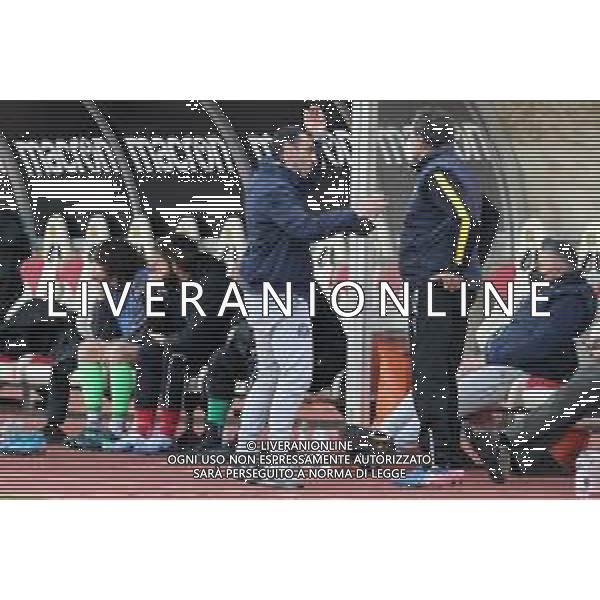 PADOVA - RAVENNA CAMPIONATO CALCIO SERIE C LEGA PRO 28.03.2021 NELLA FOTO DELUSIONE DELL\'ALLENATORE leonardo COLUCCI ©PG / AGENZIA ALDO LIVERANI SAS