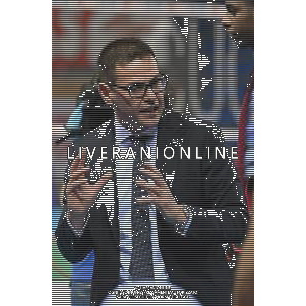 Bartomeolio/LMedia - Playoff - Semifinali - Cucine Lube Civitanova vs Itas Trentino - Campionato di Volley Superlega Serie A 2020/2021 28 marzo 2021 - Eurosuole Forum, Civitanova Marche, Italia Nella foto: Gianlorenzo Blengini (Allenatore Cucine Lube Civitanova) @Bartomeolio/LMedia/ AGENZIA ALDO LIVERANI SAS