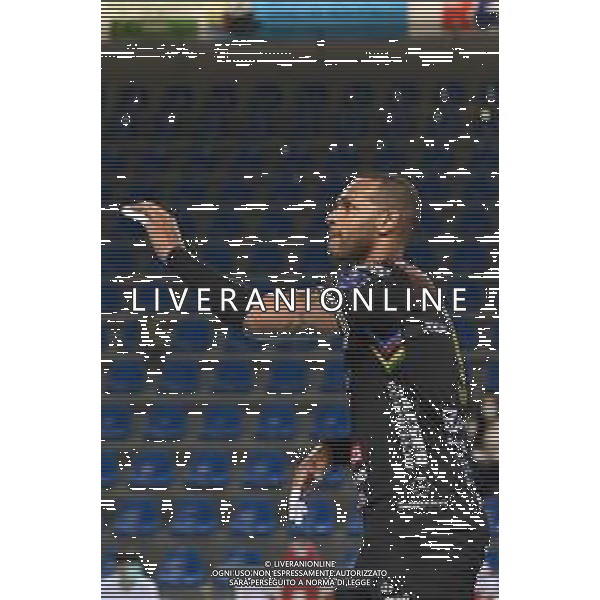 Bartomeolio/LMedia - Playoff - Semifinali - Cucine Lube Civitanova vs Itas Trentino - Campionato di Volley Superlega Serie A 2020/2021 28 marzo 2021 - Eurosuole Forum, Civitanova Marche, Italia Nella foto: Yoandy Leal #9 (Cucine Lube Civitanova) @Bartomeolio/LMedia/ AGENZIA ALDO LIVERANI SAS
