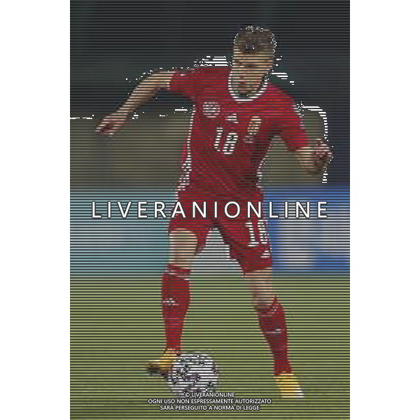 SAN MARINO vs UNGHERIA Qualificazioni Europee del Gruppo I ai Mondiali del Qatar 2022 28/03/2021 - nella foto: Dávid Sigér(Hungary) ©Claudio Zamagni/Agenzi Aldo Liverani s.a.s. Dávid Sigér(Hungary) during European Qualifying Round group I of FIFA World Championship of Qatar 2022 soccer match between San Marino and Hunghary at San Marino Stadium on March 28 2021 in Parma photo credit by Claudio Zamagni/Aldo Liverani Photo Agency