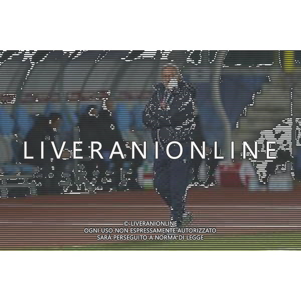 SAN MARINO vs UNGHERIA Qualificazioni Europee del Gruppo I ai Mondiali del Qatar 2022 28/03/2021 - nella foto: Mister Varrella Franco(San marino) ©Claudio Zamagni/Agenzi Aldo Liverani s.a.s. Mister Varrella Franco(San marino) during European Qualifying Round group I of FIFA World Championship of Qatar 2022 soccer match between San Marino and Hunghary at San Marino Stadium on March 28 2021 in Parma photo credit by Claudio Zamagni/Aldo Liverani Photo Agency