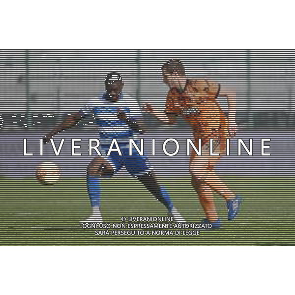 ¬© TVRG Latte Lath (Pro Patria) e Capellini (Juventus U23) Pro Patria vs Juventus U23 Campionato Serie C girone A - 33a giornata Busto Arsizio (VA) 29-03-2021 Stadio Carlo Speroni foto Roberto Garavaglia/ag. Aldo Liverani sas / AGENZIA ALDO LIVERANI SAS