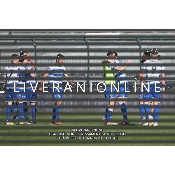 ¬© TVRG esultanza Pro Patria Pro Patria vs Juventus U23 Campionato Serie C girone A - 33a giornata Busto Arsizio (VA) 29-03-2021 Stadio Carlo Speroni foto Roberto Garavaglia/ag. Aldo Liverani sas / AGENZIA ALDO LIVERANI SAS