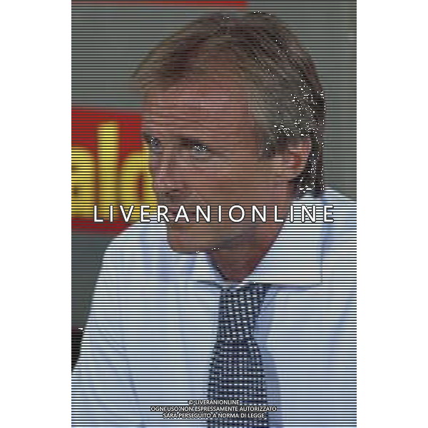 SPEZIA CALCIO 2003/2004 NELLA FOTO ANGELO ZANOLI PRESIDENTE SPEZIA CALCIO FOTO ALDO LIVERANI