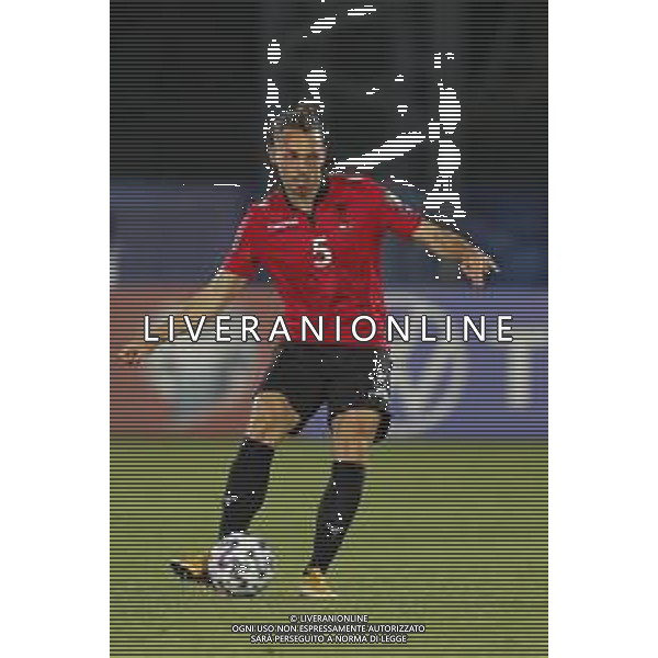 SAN MARINO vs ALBANIA Qualificazioni Europee del Gruppo I ai Mondiali del Qatar 2022 31/03/2021 - nella foto: Frédéric Veseli(Albania) ©Claudio Zamagni/Agenzi Aldo Liverani s.a.s. Frédéric Veseli(Albania)during European Qualifying Round group I of FIFA World Championship of Qatar 2022 soccer match between San Marino and Albania at San Marino Stadium on March 31 2021 in Republic of San Marino photo credit by Claudio Zamagni/Aldo Liverani Photo Agency
