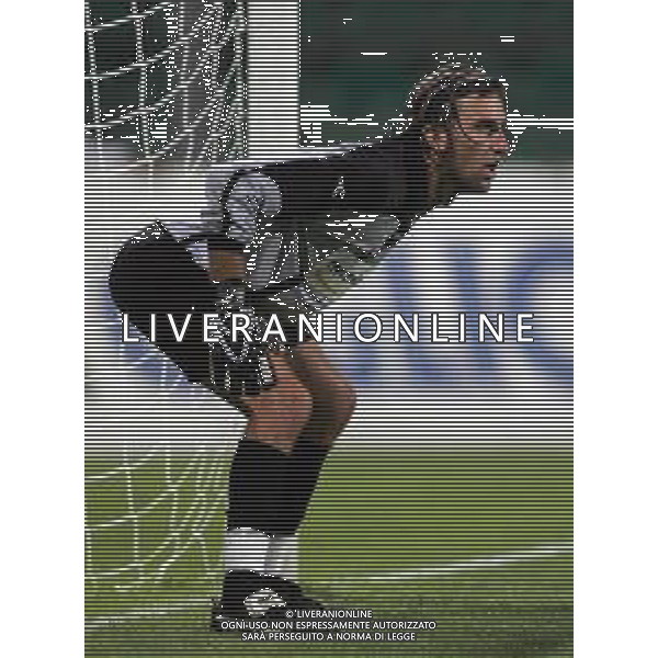 SPEZIA CALCIO 2004/2005 NELLA FOTO CASTELLI PAOLO AGENZIA ALDO LIVERANI