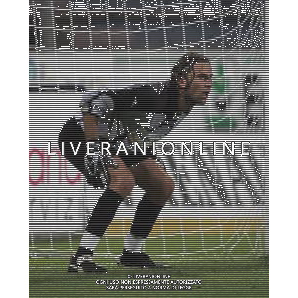 SPEZIA CALCIO 2004/2005 NELLA FOTO CASTELLI PAOLO AGENZIA ALDO LIVERANI