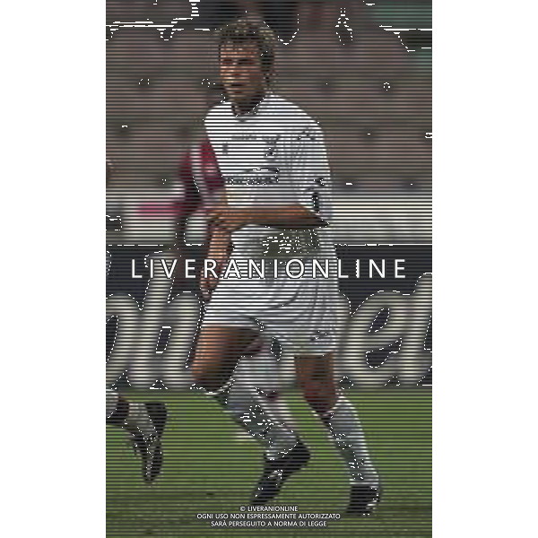 SPEZIA CALCIO 2004/2005 NELLA FOTO VERONESE MARCO AGENZIA ALDO LIVERANI