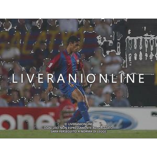 BARCELLONA CALCIO, 2002/2003 NELLA FOTO REIZIGER MICHAEL CALCIATORE AGENZIA ALDO LIVERANI SAS