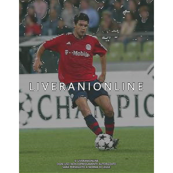 BAYERN MONACO CALCIO 2002/2003 NELLA FOTO BALLACK MICHAEL CALCIATORE AGENZIA ALDO LIVERANI SAS