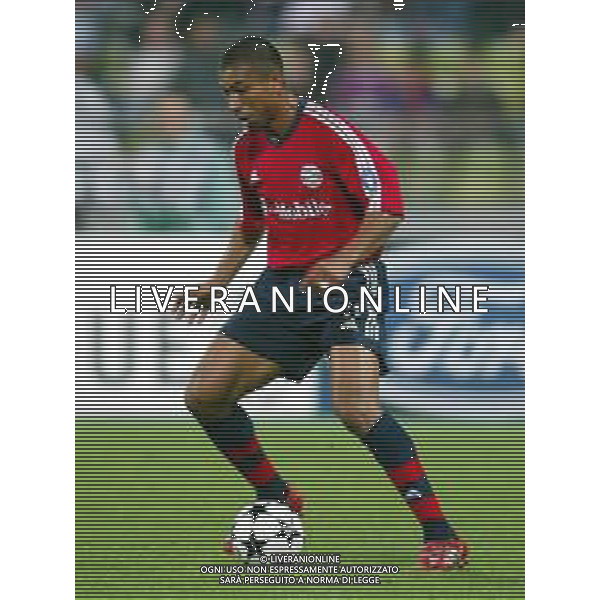 BAYERN MONACO CALCIO 2002/2003 NELLA FOTO ELBER GIOVANE DE SOUZA CALCIATORE AGENZIA ALDO LIVERANI SAS
