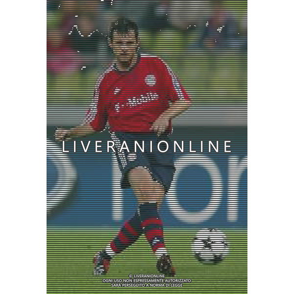 BAYERN MONACO CALCIO 2002/2003 NELLA FOTO SAGNOL WILLY CALCIATORE AGENZIA ALDO LIVERANI SAS