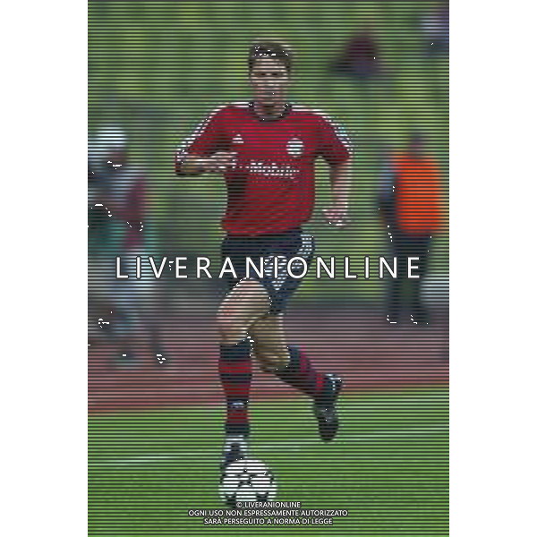 BAYERN MONACO CALCIO 2002/2003 NELLA FOTO TARNAT MICHAEL CALCIATORE AGENZIA ALDO LIVERANI SAS