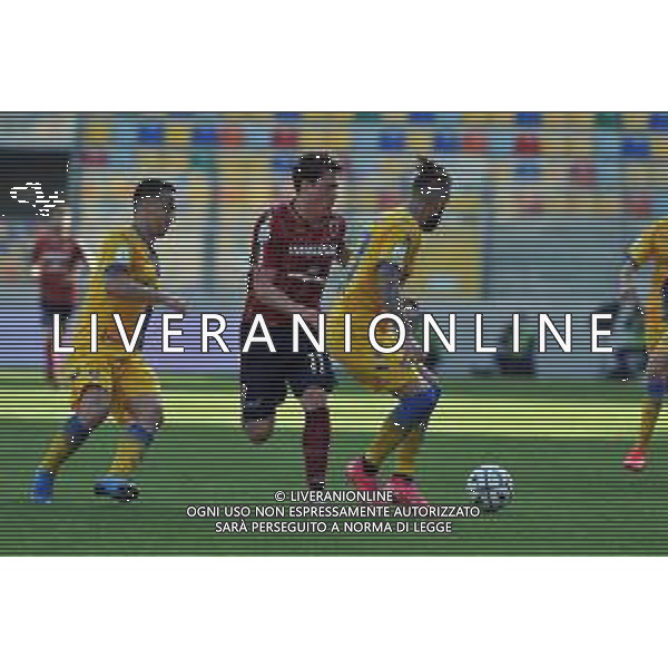 Frosinone vs Reggiana Campionato Serie B - 31 Giornata Stadio B.Stirpe - Frosinone 02-04-2021 nella foto Zampano e Maiello fermano Lunetta © Federico Gaetano / AGENZIA ALDO LIVERANI SAS
