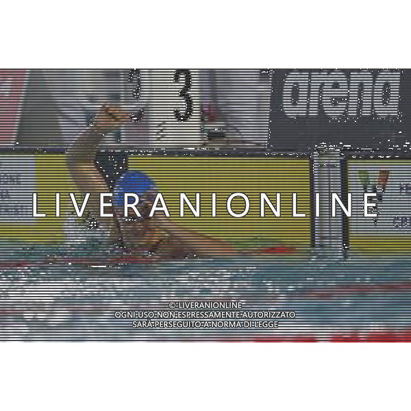 Riccione 02/04/2021 - CAMPIONATO ITALIANO UNIPOLSAI ASSOLUTO DI NUOTO PRIMAVERILE- nella foto: esultanza carraro martina ©Claudio Zamagni/Agenzia Aldo Liverani