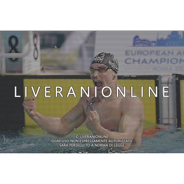 Riccione 02/04/2021 - CAMPIONATO ITALIANO UNIPOLSAI ASSOLUTO DI NUOTO PRIMAVERILE- nella foto: esultanza stefano ballo ©Claudio Zamagni/Agenzia Aldo Liverani