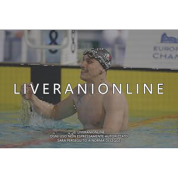 Riccione 02/04/2021 - CAMPIONATO ITALIANO UNIPOLSAI ASSOLUTO DI NUOTO PRIMAVERILE- nella foto: esultanza stefano ballo ©Claudio Zamagni/Agenzia Aldo Liverani