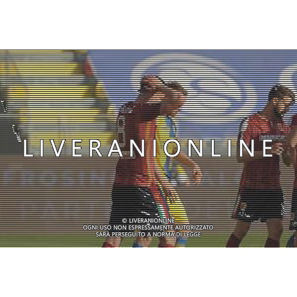 Frosinone vs Reggiana Campionato Serie B - 31 Giornata Stadio B.Stirpe - Frosinone 02-04-2021 nella foto Delusione Ivan Varone © Federico Gaetano / AGENZIA ALDO LIVERANI SAS