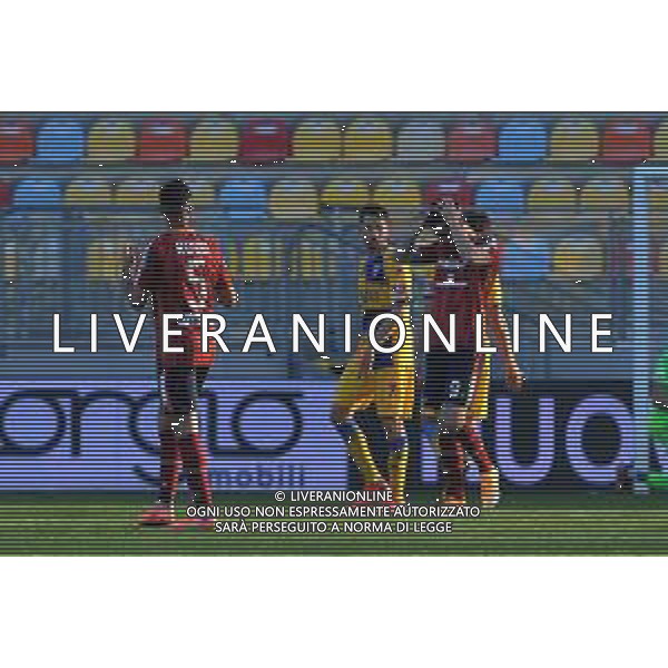 Frosinone vs Reggiana Campionato Serie B - 31 Giornata Stadio B.Stirpe - Frosinone 02-04-2021 nella foto Delusione Zamparo © Federico Gaetano / AGENZIA ALDO LIVERANI SAS