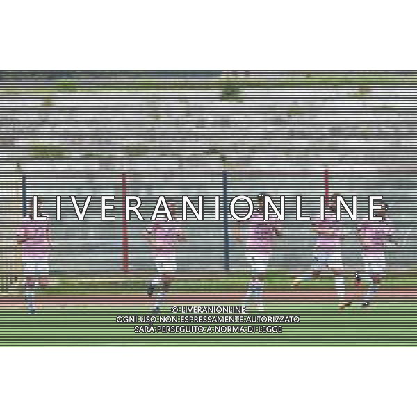 Santangeloi/LMedia - Casertana vs Palermo - Campionato di Calcio Serie C - Lega Pro 2020/2021 03 aprile 2021 - Stadio Alberto Pinto, Caserta, Italia Nella foto: Esultanza Lorenzo Lucca (Palermo) @Santangeloi/LMedia AG ALDO LIVERANI SAS