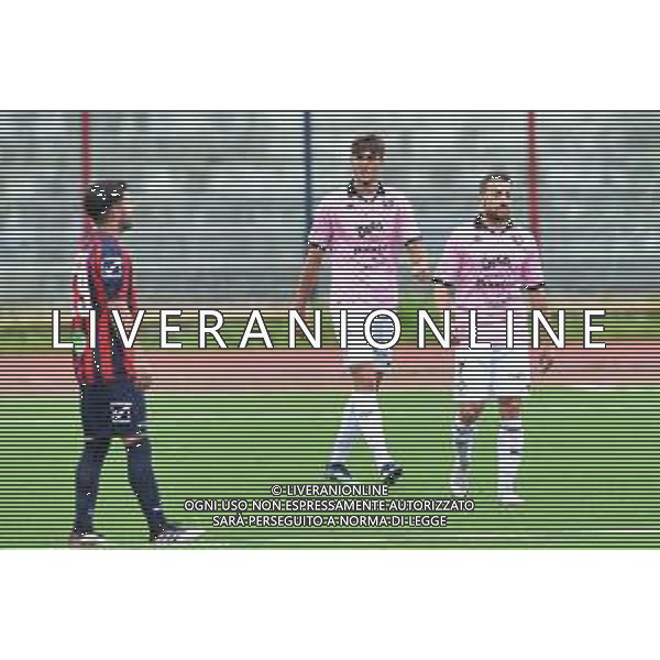 Santangeloi/LMedia - Casertana vs Palermo - Campionato di Calcio Serie C - Lega Pro 2020/2021 03 aprile 2021 - Stadio Alberto Pinto, Caserta, Italia Nella foto: Esultanza Lorenzo Lucca (Palermo) @Santangeloi/LMedia AG ALDO LIVERANI SAS