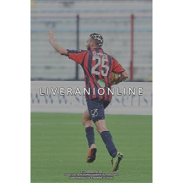 Santangeloi/LMedia - Casertana vs Palermo - Campionato di Calcio Serie C - Lega Pro 2020/2021 03 aprile 2021 - Stadio Alberto Pinto, Caserta, Italia Nella foto: Esultanza luigi Cuppone (Casertana) @Santangeloi/LMedia AG ALDO LIVERANI SAS