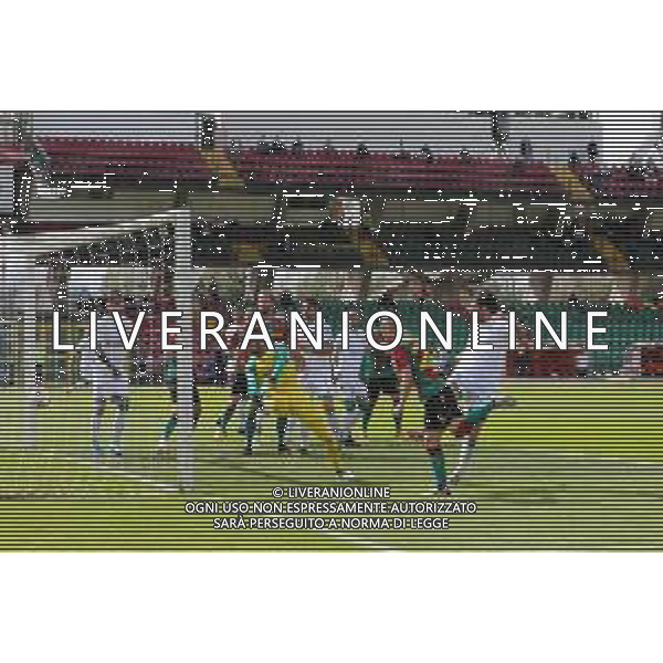 Marchettiu/LMedia - Ternana vs Avellino - Campionato di Calcio Serie C - Lega Pro 2020/2021 03 aprile 2021 - Stadio Liberati, Terni, Italia Nella foto: il gol di Oaghera Fabrizio (Ternana) @Marchettiu/LMedia AG ALDO LIVERANI SAS