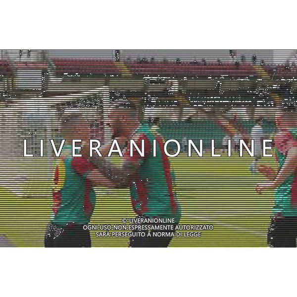 Marchettiu/LMedia - Ternana vs Avellino - Campionato di Calcio Serie C - Lega Pro 2020/2021 03 aprile 2021 - Stadio Liberati, Terni, Italia Nella foto: esultanza Paghera (Ternana) @Marchettiu/LMedia AG ALDO LIVERANI SAS