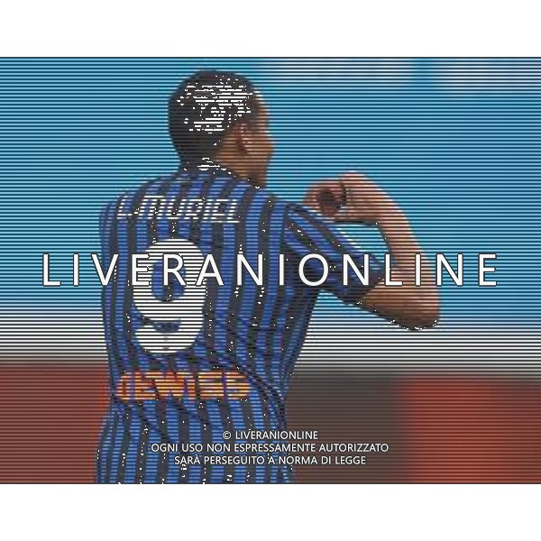 Atalanta-Udinese Campionato di Calcio serie A TIM 2020/2021 29a giornata Bergamo, 3 aprile 2021 Nella foto: Luis Muriel esulta dopo il gol del 2-0 Ph. Soli - Ag. Aldo Liverani