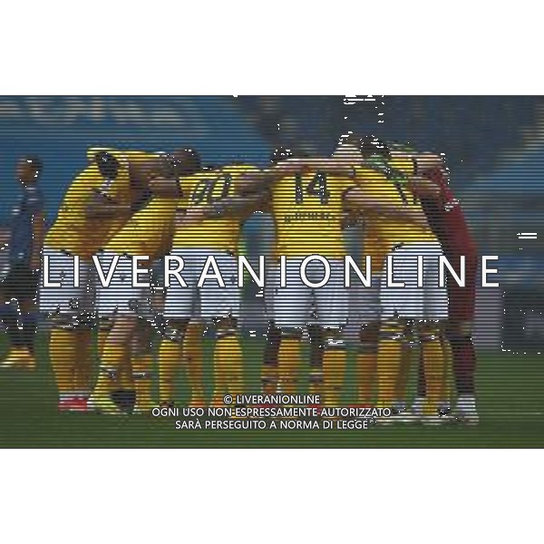 Atalanta-Udinese Campionato di Calcio serie A TIM 2020/2021 29a giornata Bergamo, 3 aprile 2021 Nella foto: l\'Udinese a inizio gara Ph. Soli - Ag. Aldo Liverani