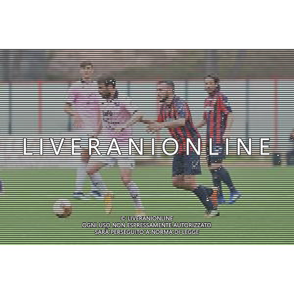 Santangeloi/LMedia - Casertana vs Palermo - Campionato di Calcio Serie C - Lega Pro 2020/2021 03 aprile 2021 - Stadio Alberto Pinto, Caserta, Italia Nella foto: Alberto Almici (Palermo) Luigi Cuppone (Casertana) @Santangeloi/LMedia AG ALDO LIVERANI SAS