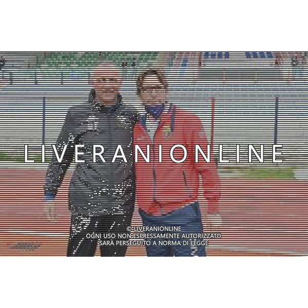 Santangeloi/LMedia - Casertana vs Palermo - Campionato di Calcio Serie C - Lega Pro 2020/2021 03 aprile 2021 - Stadio Alberto Pinto, Caserta, Italia Nella foto: Mister Federico Guidi (Casertana) @Santangeloi/LMedia AG ALDO LIVERANI SAS
