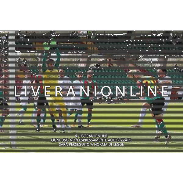 Marchettiu/LMedia - Ternana vs Avellino - Campionato di Calcio Serie C - Lega Pro 2020/2021 03 aprile 2021 - Stadio Liberati, Terni, Italia Nella foto: Paghera Fabrizio segna il gol di testa (Ternana) @Marchettiu/LMedia AG ALDO LIVERANI SAS